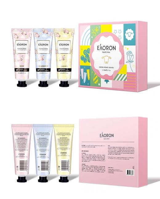 澳洲 Eaoron/澳容 山羊奶护手霜3件套80ml*3 保湿不油腻/滋润（效期：27年12月） 商品图1