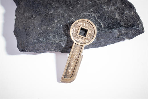 矩德泉坊  一刀平五千背云龙（嵌银版）QY401080803 商品图6