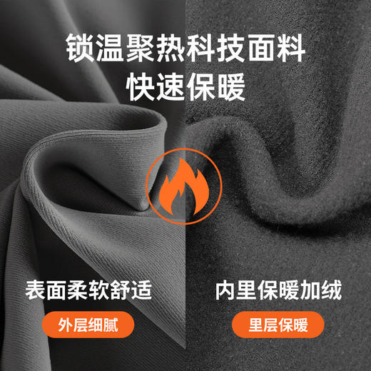 跃牌【欲动春风】男装系列 男秋冬锦加绒运动外套户外健身服21609 商品图2