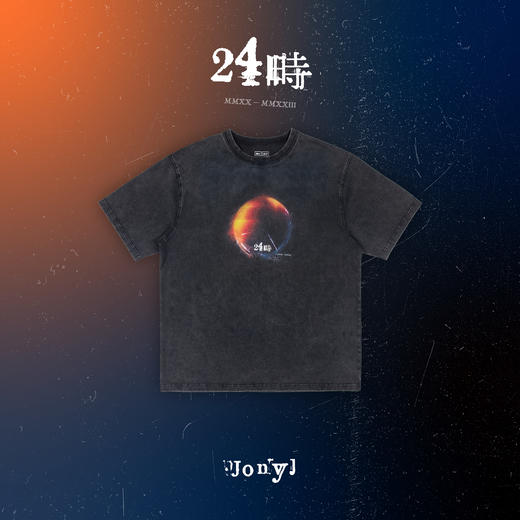 lab.lfe · x 24時 联名限定短袖 专辑印花水洗做旧工艺 商品图0