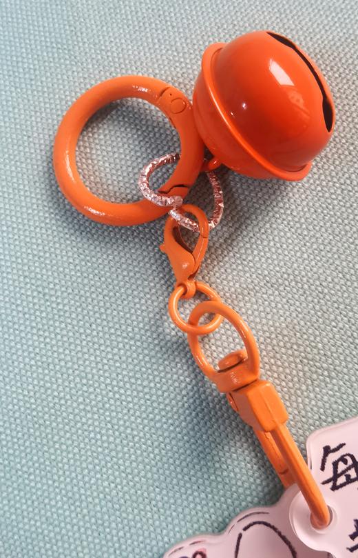 小林漫画   亚克力 马卡龙 治愈 多色系 钥匙扣挂件  铃铛挂件 商品图10