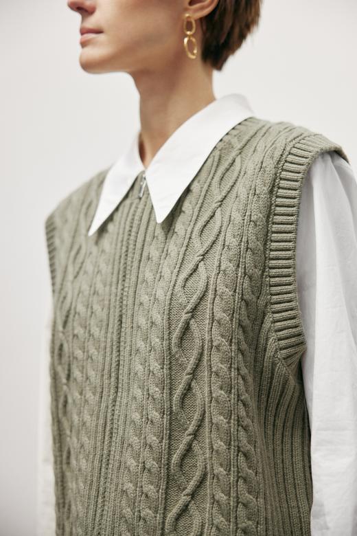 【商场同款】麦檬冬毛衫背心5EA134243 商品图5