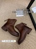 💕显高显瘦 🎈专治各种腿型不直🦵秋冬必入短靴【梵雅璐复古真皮短靴】✨复古文艺感满满 🍃不仅有颜值还足够☺️舒适过十年还是基础百搭单品🌵 商品缩略图3