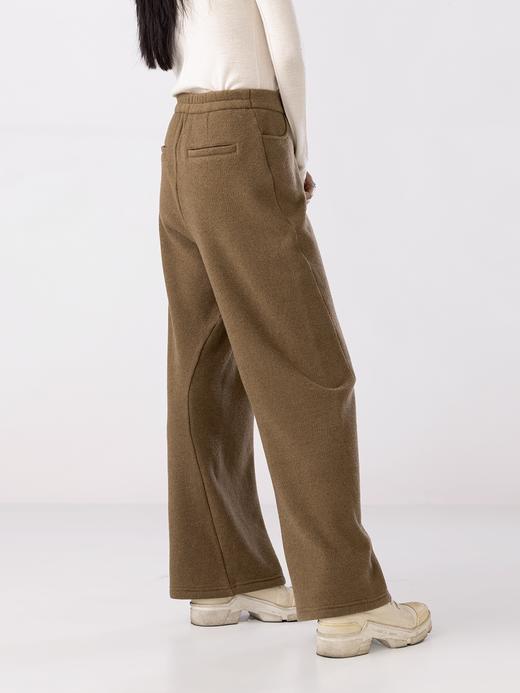 XIAOYU|羊毛混纺立裁针织裤244KZ071 商品图3