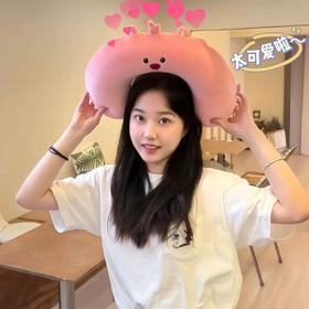 【醒粉福利14.9元】【海狸同款记忆棉护颈枕】全方位托扶颈椎，旅途坐车神器。舒适升级，360度呵护旅途中的你。午休趴枕，开车颈枕，办公神器！