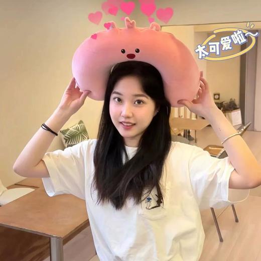 【醒粉福利14.9元】【海狸同款记忆棉护颈枕】全方位托扶颈椎，旅途坐车神器。舒适升级，360度呵护旅途中的你。午休趴枕，开车颈枕，办公神器！ 商品图0