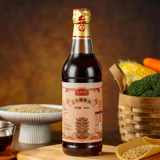 【下架】【助农】江城百臻小磨香油500ml/瓶 商品图1