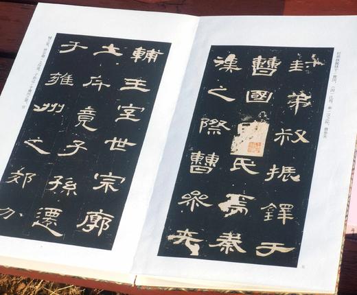 历代法帖精粹：《曹全碑》
出版：浙江古籍出版社
版次：2022年5月第1版第1次印刷
书号：9787554022825
定价：480元
售价120元。
装帧：布面精装，宣纸印刷，单面，经折装35个对开 商品图5