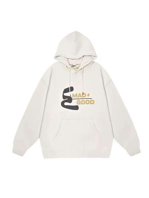 马得工地/MDGDWY243170/撞色logo印花连帽卫衣 商品图2