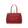 GOYARD Bellechasse Biaude Y字老花满印遮蔽设计 帆布拼皮 托特包Tote包购物袋单肩手提包 小号 女款（CB） 商品缩略图9