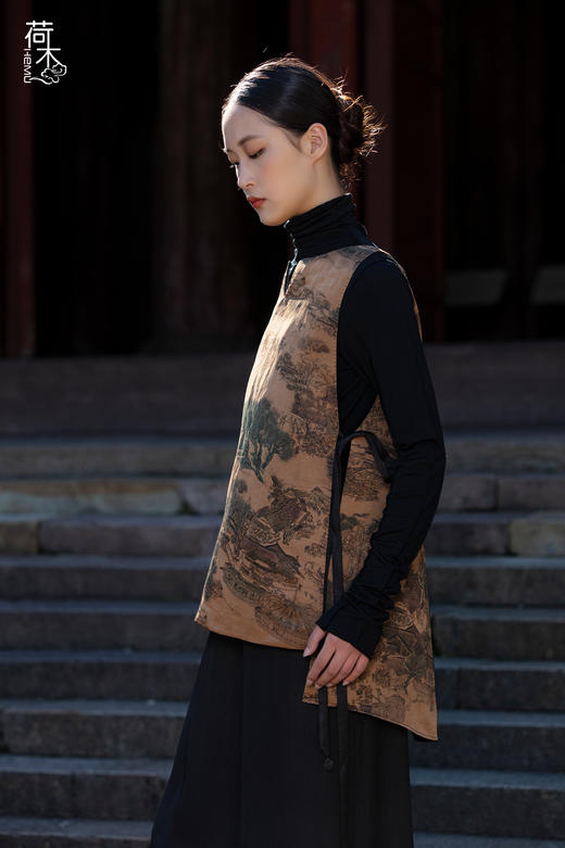 荷木HEMU丨清明上河·长马甲 商品图1