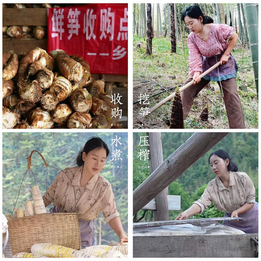 新鲜笋干248g一袋 商品图1