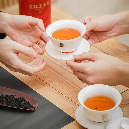 【宜茶甄选】宜红工夫茶花果蜜香高山红茶叶罐装  200g 商品图3