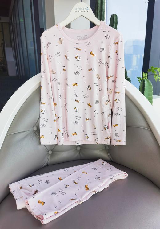 【莫代尔印花】SCHIESSER德国舒雅女童莫代尔保暖套装3F/23336W 商品图4