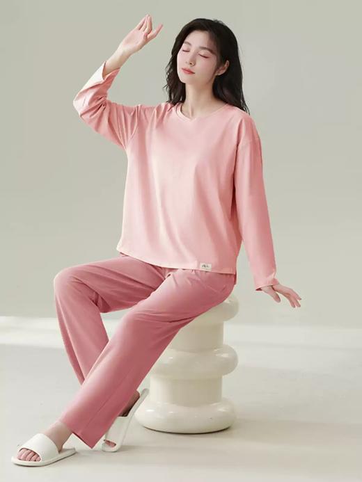 康妮雅女式长袖长裤套头套装 商品图5