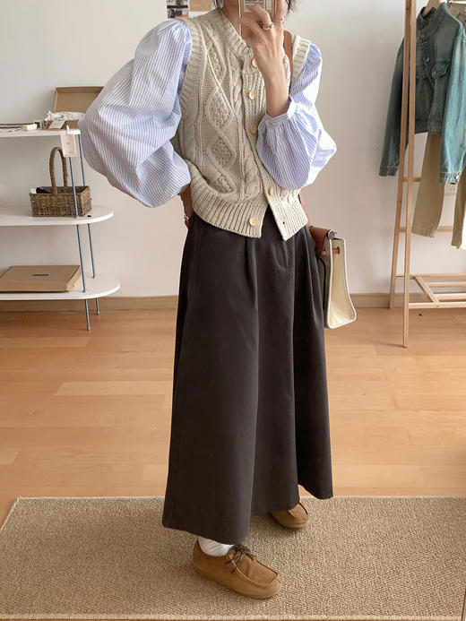 <曾小咸推荐>米色马甲 商品图7