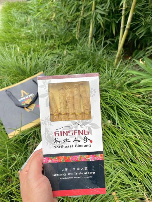 【冬季滋补好物！长白山人参】颗颗人工甄选，多道程序，严格把控，参味浓郁，蕴含丰富人参皂，人参全须整支生晒参送长辈，林下参东北特产养生L 商品图3