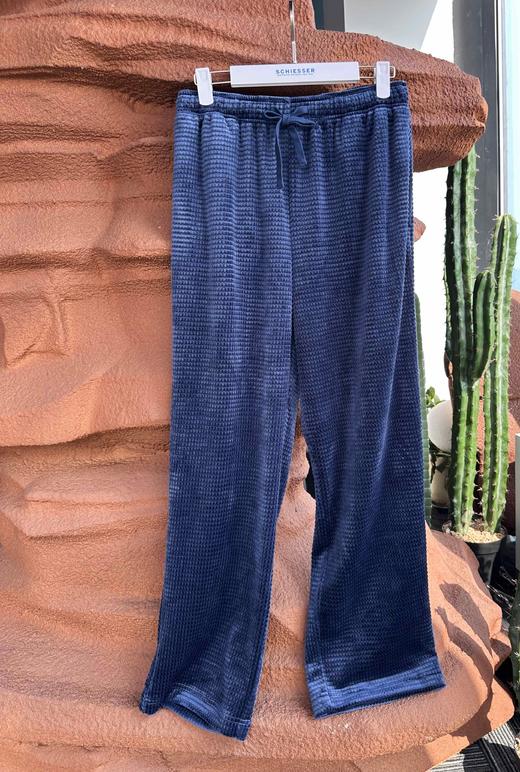 【超柔绒】SCHIESSER德国舒雅翻领开衫提花超柔绒男士家居服39/23514H 商品图2