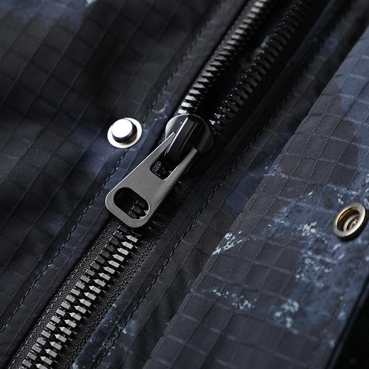 【特大码】【新款DPX】大依优型大码潮款迷彩工装连帽羽绒服鸭绒外套休闲胖子大码男休闲宽松加肥加大上衣 商品图6