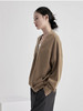 weyo秋冬女款羊毛暖绒宽松V领拉链开衫卫衣880057 商品缩略图1