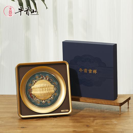 牛首山牛首吉祥摆台金箔高级感敦煌元素原创装饰摆件玄关客厅摆台礼物 商品图2