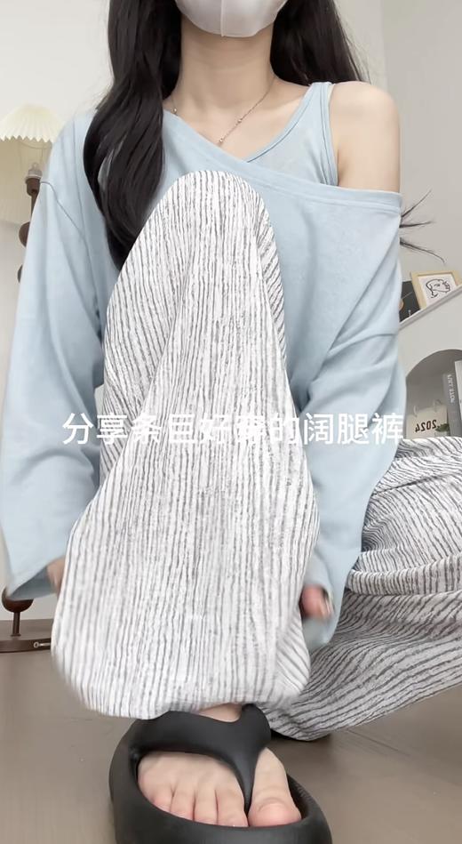 <曾小咸推荐>  复古慵懒风扎染阔腿裤 日常价159/件 活动价99.99！！ 商品图4