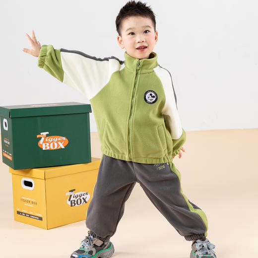 【迪士尼Disneybaby正品新品套装】男女童秋冬长袖套装 商品图8