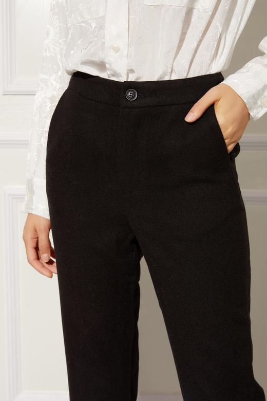 ESTELLICA 简约黑色修身长裤 10784 商品图3