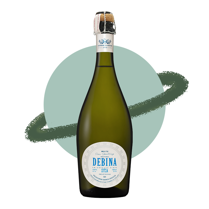 冰糖雪梨 | 希腊季察 | 格林娜沃斯·德比娜半干微泡白 GLINAVOS DEBINA WHITE SEMI-SPARKLING