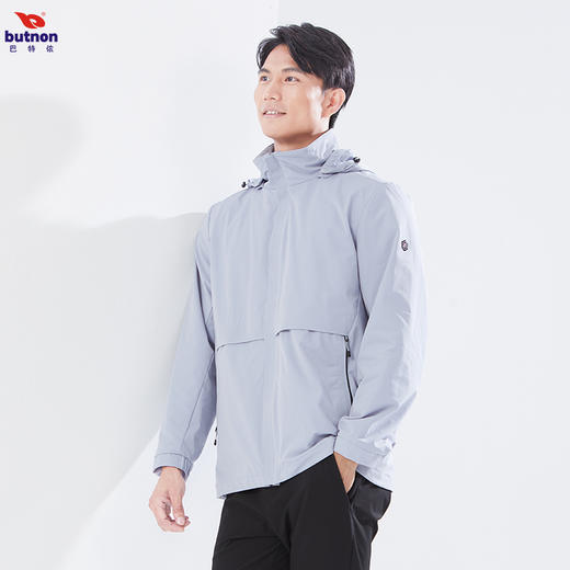 巴特侬男子运动外套梭织风衣双层M4605 商品图2