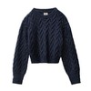 马登美式阿兰绞花毛衣冬季女复古编织麻花针织衫休闲长袖内搭套指毛衫 商品缩略图8