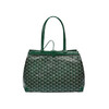 GOYARD Bellechasse Biaude Y字老花满印遮蔽设计 帆布拼皮 托特包Tote包购物袋单肩手提包 小号 女款（CB） 商品缩略图4