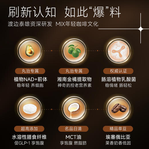 Dr.Watanabe丸治益生爆料咖啡 商品图3