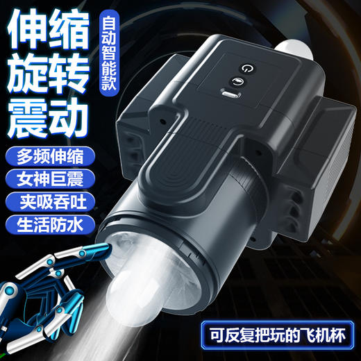 情感圈 男用降敏训练双头通暴风相机飞机杯 商品图2