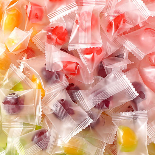 【Q弹有嚼劲！水果剥皮软糖】六款果味HOLD住你的味蕾，0脂的甜蜜，嚼得到的果味，更健康的选择，让你不受热量的束缚，网红3D软糖，水果软糖休闲解压零食L 商品图3