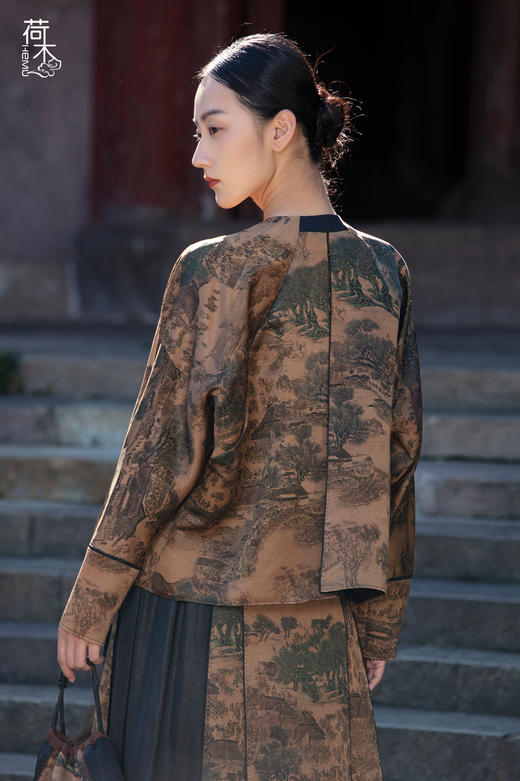 荷木HEMU丨清明上河·上衣 商品图3