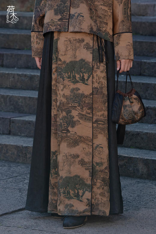 荷木HEMU丨清明上河·半裙 商品图1