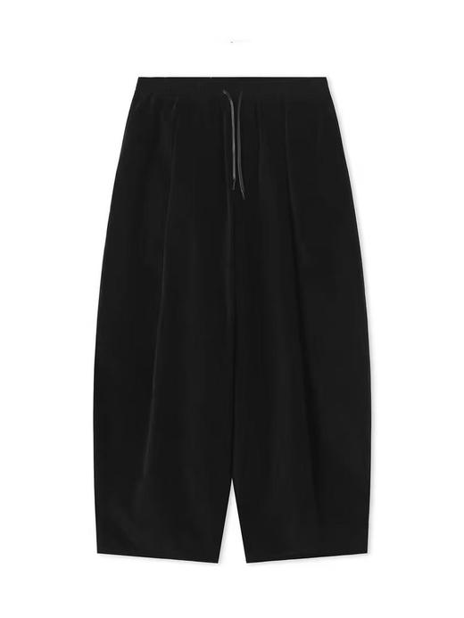 Evistub/E-4QCK737/法兰绒面质感阔腿休闲裤 商品图4