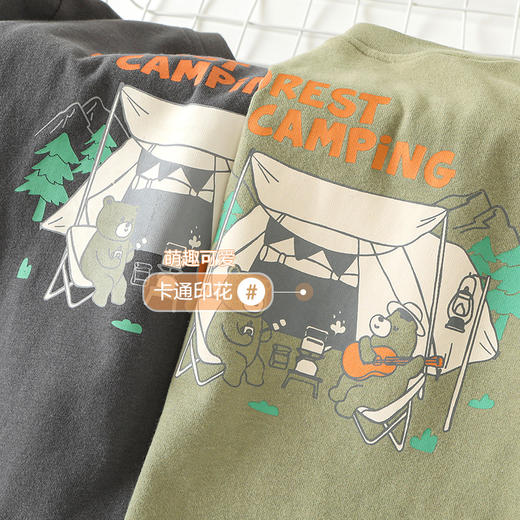 【69元2件】CUTEPANDA'S咔咔熊猫【专柜品质】儿童宝宝婴儿A类全棉T恤 秋冬中小童纯棉打底衫 商品图3