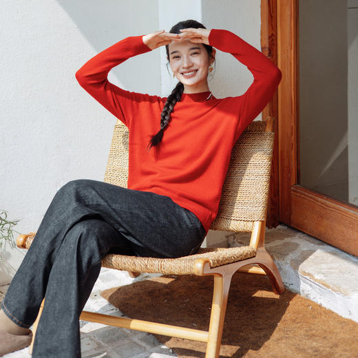 2024秋季新款黑灰色复古水洗宽松直筒显瘦休闲感百搭快乐牛仔裤女 商品图1