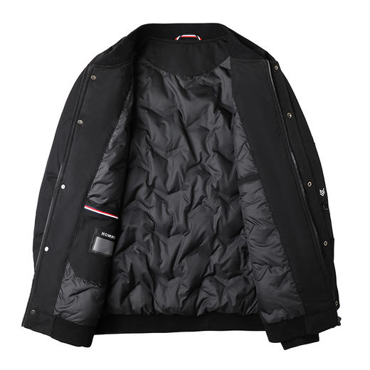 【特大码】【新款DPX】大依优型大码潮款棒球服领工装羽绒服鸭绒外套休闲胖子大码男休闲宽松加肥加大上衣 商品图2