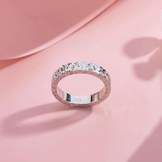 【碎冰冰】S925银素圈闭口戒指【JHY-R000075B】 商品图1