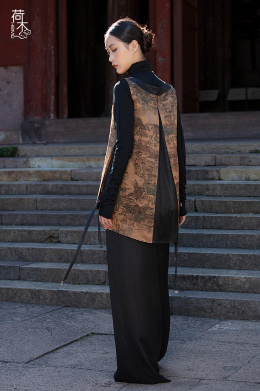 荷木HEMU丨清明上河·长马甲 商品图2