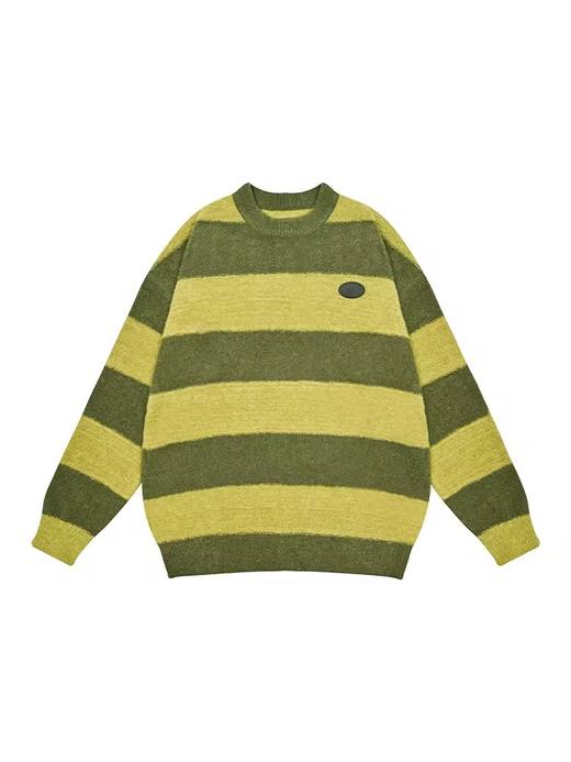 马得工地/MDGDMY243196/圈圈纱条纹毛衣 商品图3