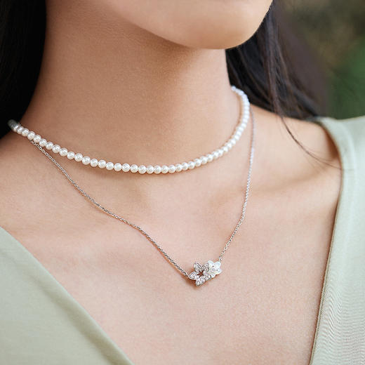 FANCI范琦 【致橡树系列】木棉恋人项链纯真款925银简约高级 商品图3