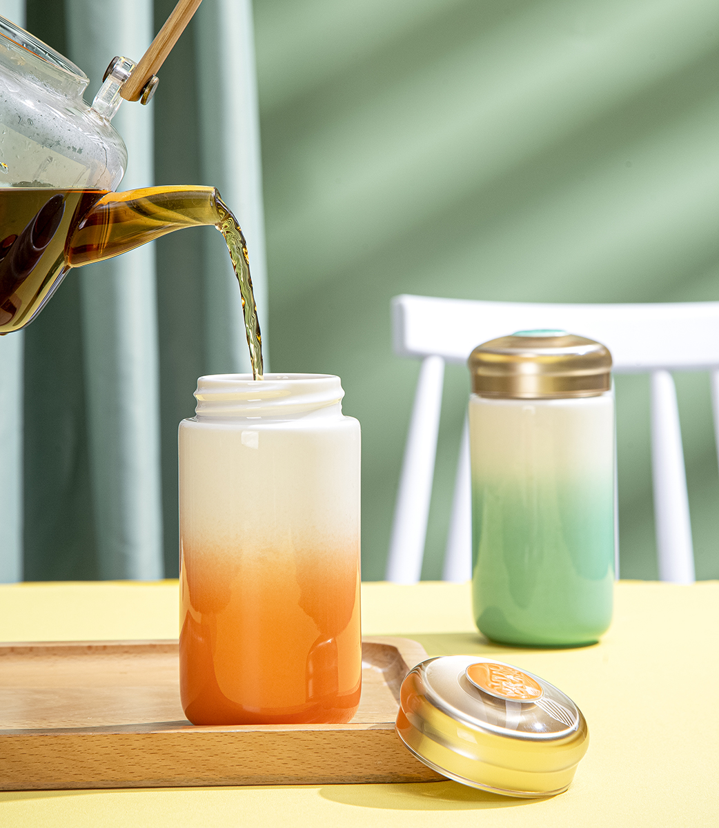 【超值体验】中喝彩随身杯 单层390ml