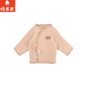 棉果果冬季新品专柜同款彩棉空气层半背衣M401110699602