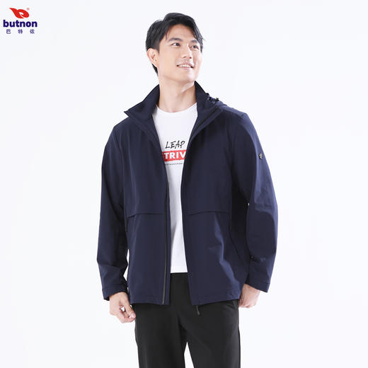 巴特侬男子运动外套梭织风衣双层M4605 商品图1