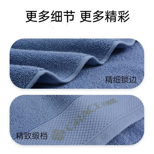 【棉疆溯源】洁丽雅全棉毛巾5A抑菌家用酒店毛巾男士缎档擦脸洗脸巾 商品图4