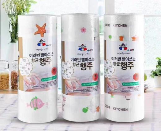 懒人抹布一次性洗碗布厨房纸巾无纺布加厚可水洗麻布LMN-206 商品图0